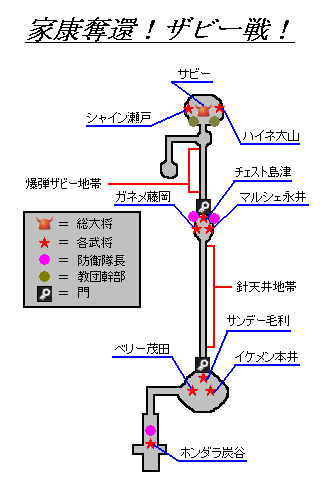 ザビー城脱出計画