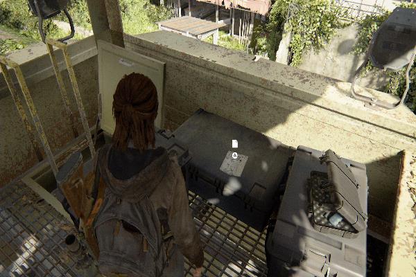 遺物 タワーの落書き